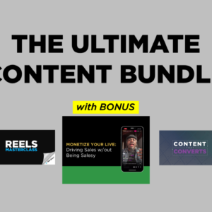 Mahdi Woodard – The Ultimate Content Course Bundle 2025