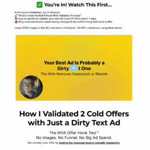 Bait N Hook - Validate Ads Offer Without Spending Loads of Money
