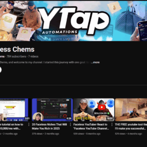 Chems - Faceless Youtube Business