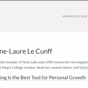 Anne-Laure Le Cunff - The Curiosity Collective