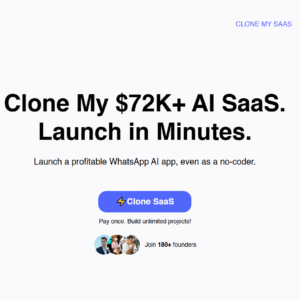 Timo Nikolai – Clone My $72K+ AI SaaS