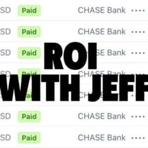 Jeffrey Miller - ROI with Jeff