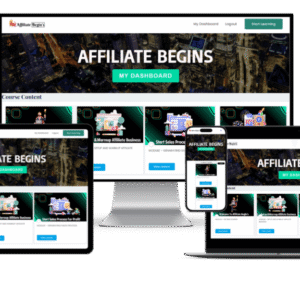 Affiliate Begins - How To Make $1,000+ Per Day Online With This Simple 4 Step Process! With ZERO Experience
