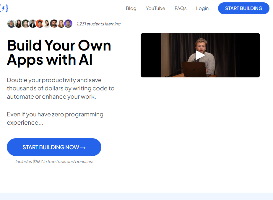 Nat Eliason – Build Your Own Apps 2025